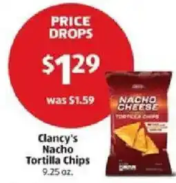 Aldi Clancy's Nacho Tortilla Chips offer