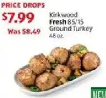 Aldi Kirkwood fresh 85/15 ground turkey offer