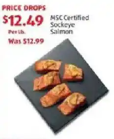 Aldi MSC Certified sokeye salmon offer