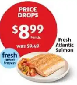 Aldi Fresh atlantic salmon offer