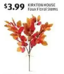 Aldi Kirkton house faux floral stems offer