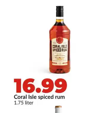 Hy-Vee Coral Isle spiced rum offer