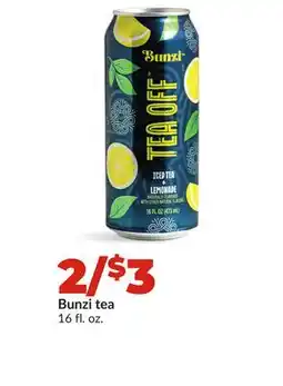 Hy-Vee Bunzi tea offer