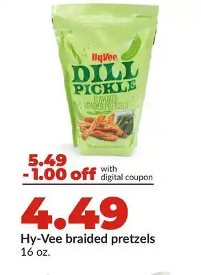 Hy-Vee Hy-Vee braided pretzels offer