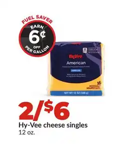 Hy-Vee Hy-Vee cheese singles offer