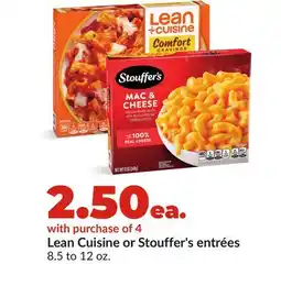 Hy-Vee Lean Cuisine or Stouffer's entrées offer