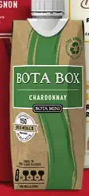 Hy-Vee Bota Box wine offer