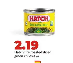Hy-Vee Hatch fire roasted diced green chiles offer