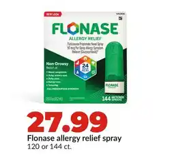 Hy-Vee Flonase allergy relief spray offer