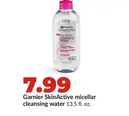 Hy-Vee Garnier SkinActive micellar cleansing water offer