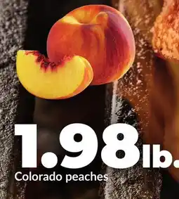 Hy-Vee Colorado peaches offer