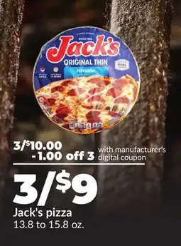 Hy-Vee Jack's pizza offer