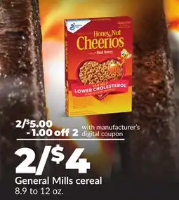 Hy-Vee General Mills cereal offer
