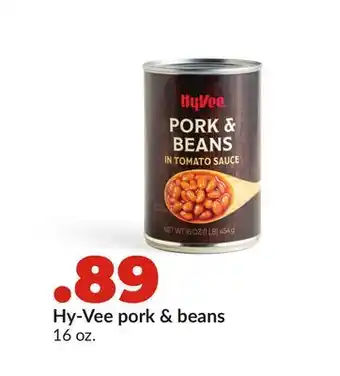 Hy-Vee Hy-Vee pork & beans offer