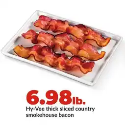Hy-Vee Hy-Vee thick sliced country smokehouse bacon offer