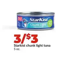 Hy-Vee Starkist chunk light tuna offer