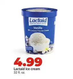 Hy-Vee Lactaid ice cream offer
