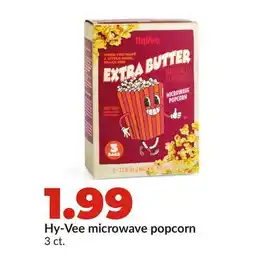 Hy-Vee Hy-Vee microwave popcorn offer