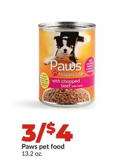 Hy-Vee Paws pet food offer