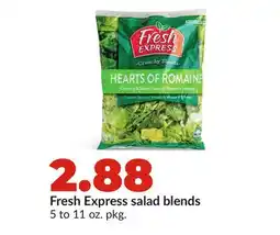 Hy-Vee Fresh Ex press salad blends offer