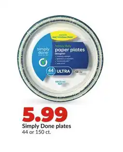 Hy-Vee Simply Done plates offer