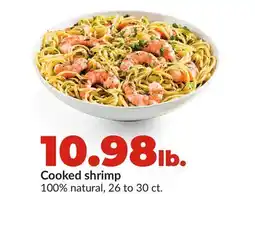 Hy-Vee Cooked shrimp offer