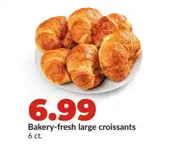 Hy-Vee Bakery fresh large croissants offer