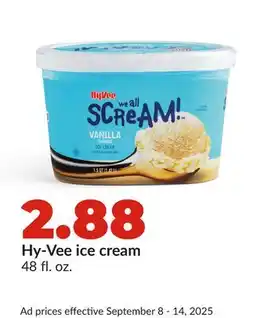 Hy-Vee Hy-Vee ice cream offer