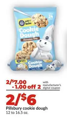Hy-Vee Pillsbury cookie dough offer