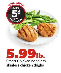 Hy-Vee Smart Chicken boneless skinless chicken thighs offer