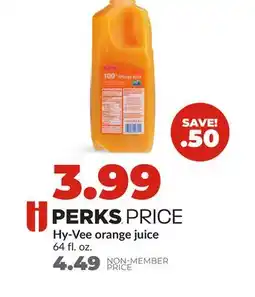 Hy-Vee Hy-Vee orange juice offer