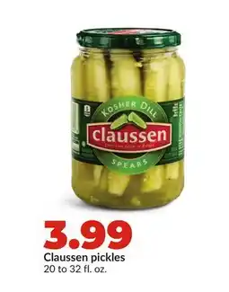 Hy-Vee Claussen pickles offer