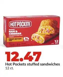 Hy-Vee Hot Pockets stuffed sandwiches offer