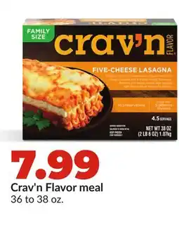 Hy-Vee Crav'n Flavor meal offer