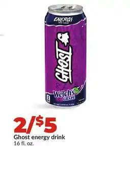 Hy-Vee Ghost energy drink offer