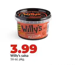 Hy-Vee Willy's salsa offer