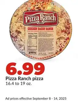 Hy-Vee Pizza Ranch pizza offer