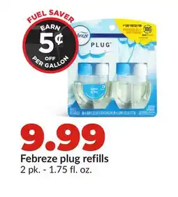 Hy-Vee Febreze plug refills offer