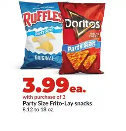 Hy-Vee Party Size Frito-Lay snacks offer