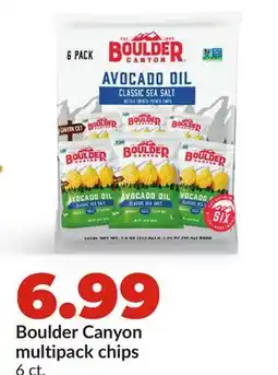 Hy-Vee Boulder Canyon multipack chips offer