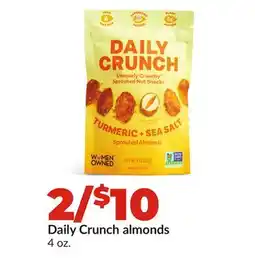 Hy-Vee Daily Crunch almonds offer