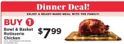 ShopRite Bowl & Basket Rotisserie Chicken offer
