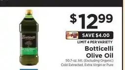 ShopRite Botticelli Olive Oil offer