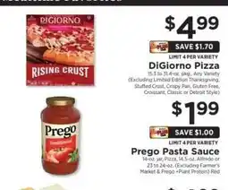 ShopRite DiGiorno Pizza offer