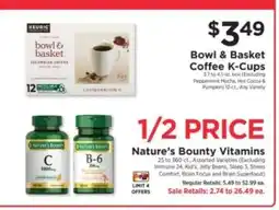 ShopRite Bowl & Basket Coffee K-Cups offer