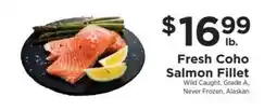 ShopRite Fresh Coho Salmon Fillet offer