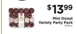ShopRite Mini Donut Variety Party Pack offer