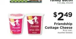ShopRite Friendship Cottage Cheese offer