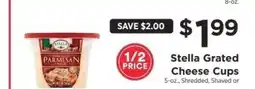 ShopRite Stella Grated Cheese Cups offer