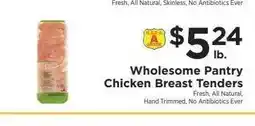 ShopRite Wholesome Pantry Chicken Breast Tenders offer